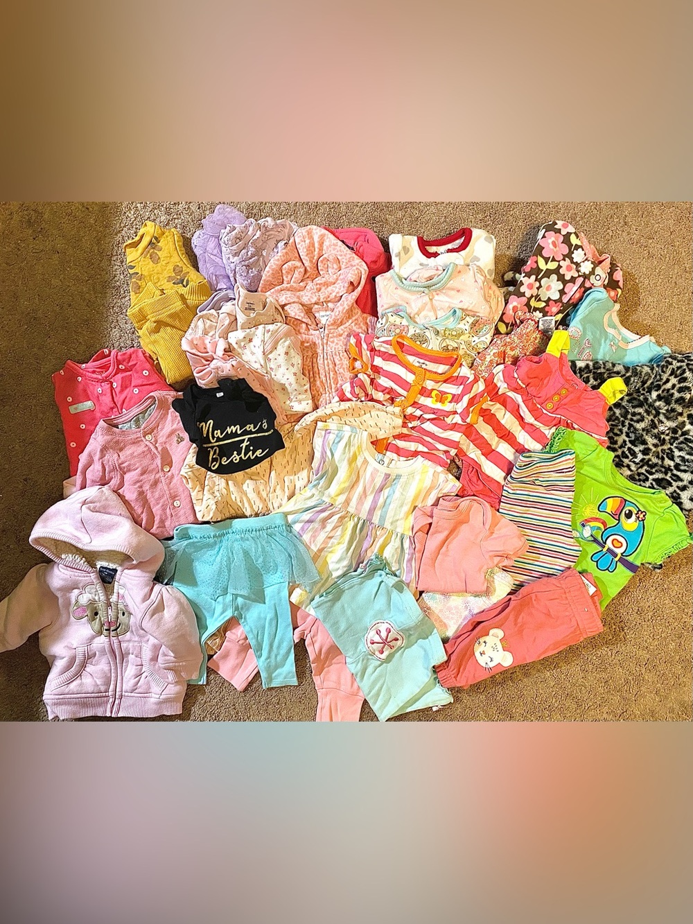 0-3mths Mixed Baby Girls Clothing Lot